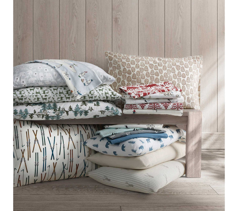 Laura Ashley Floral Toile Green Cotton Sateen Tin Sheet Set — View 7