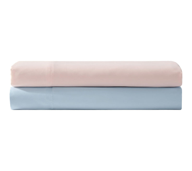 Laura Ashley Satin Bliss Pink Full Sheet Set — View 8