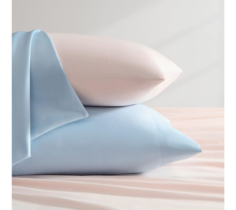 Laura Ashley Satin Bliss Pink King Sheet Set — View 7