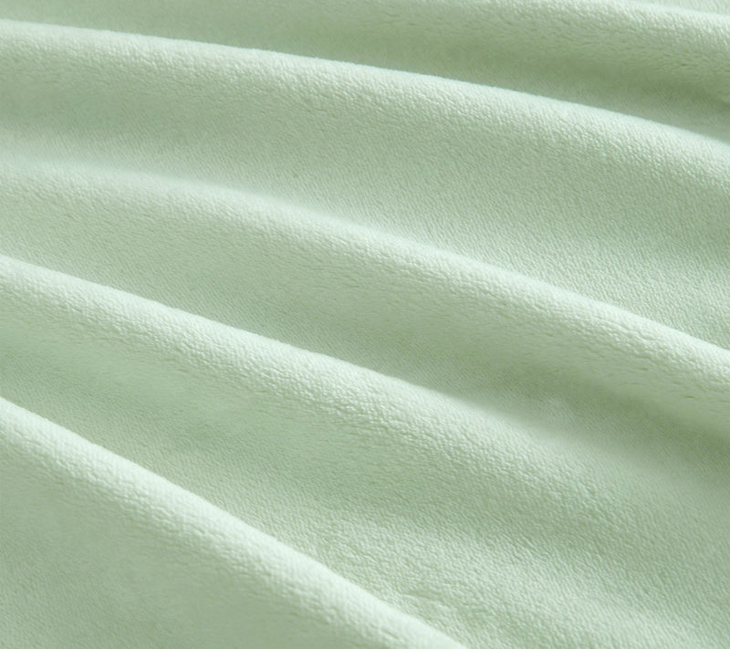Martha Stewart Bedford Green Plush King Blanket — View 5