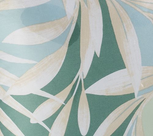 Printed Palm Reversible Queen Quilt Set with Pillow by Kim Gravel — View 11