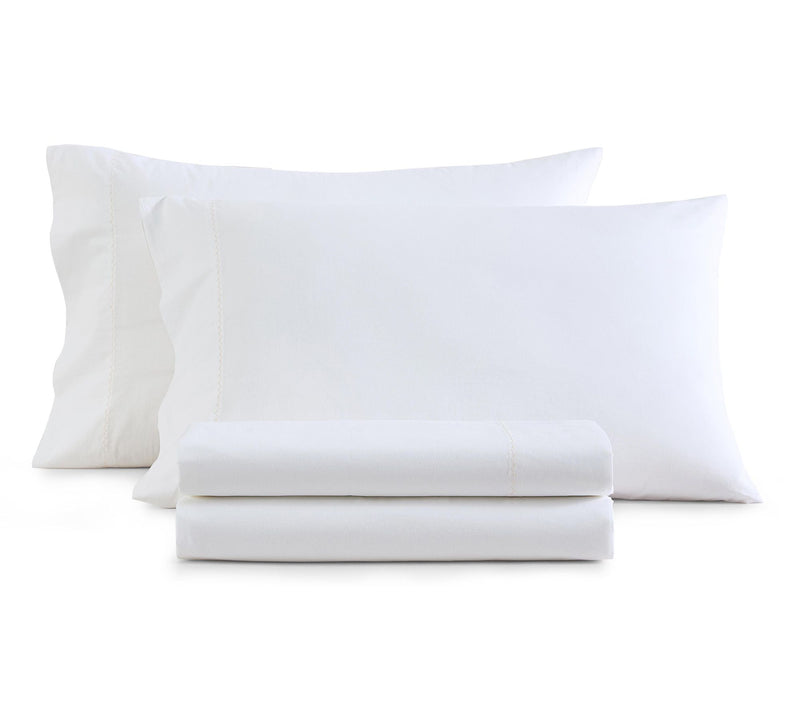 Martha Stewart Lilly Pond Leaf Pink Cotton FullSheet Set — Main view