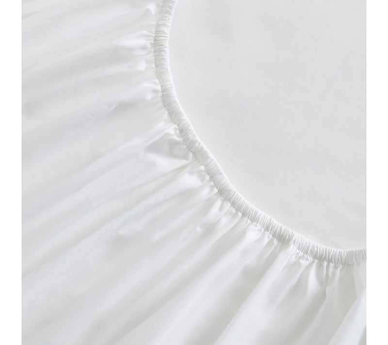 Martha Stewart Lilly Pond Leaf Pink Cotton Queen Sheet Set — View 5