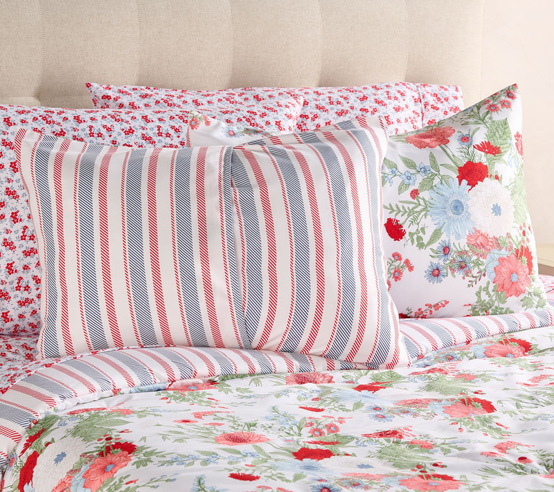 Home Reflections Americana Queen Bedding Set — View 4