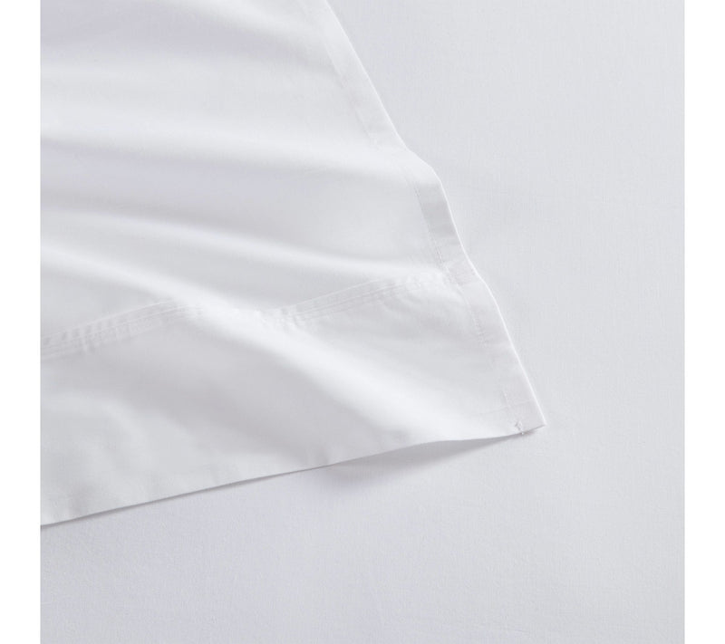 Martha Stewart Skylands White Cotton Twin SheetSet — View 4