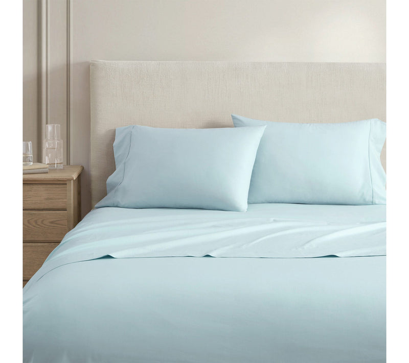 Martha Stewart Skylands Blue Cotton Queen SheetSet — Main view