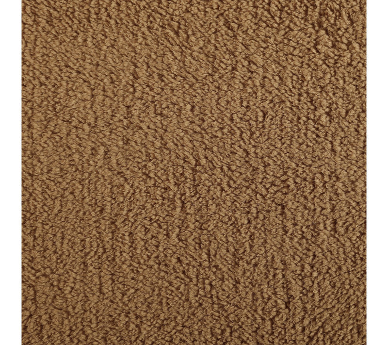 Eddie Bauer Solid Reversible Brown Sherpa 50"X60" Throw — View 6