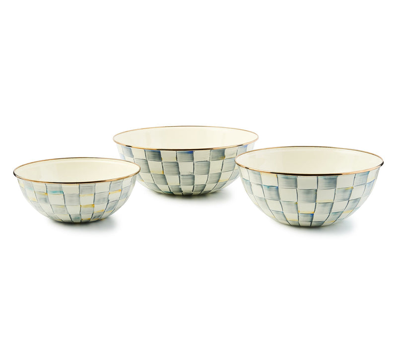 MacKenzie- Childs Set of 3 Mixing Bowls — View 18