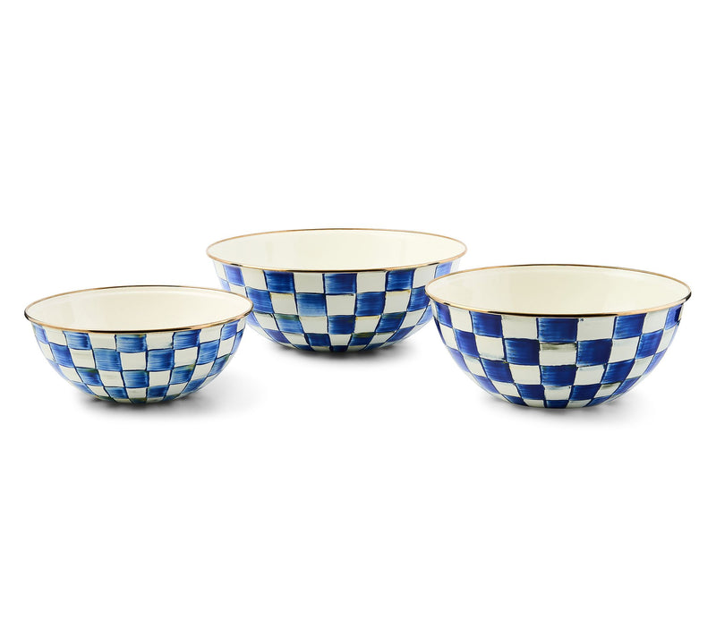 MacKenzie- Childs Set of 3 Mixing Bowls — View 19