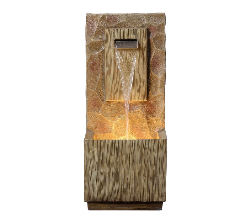 Teamson Home Outdoor 32" Spa Waterfall Fountain with Light — View 11