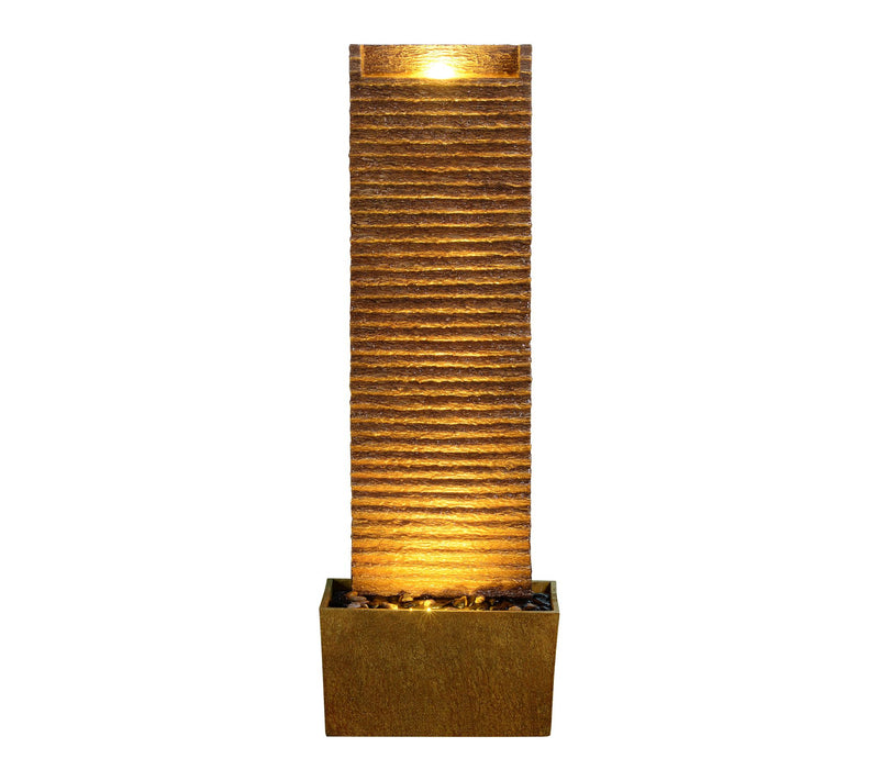 Teamson Home Outdoor Water Fountain with Warm Light — View 11