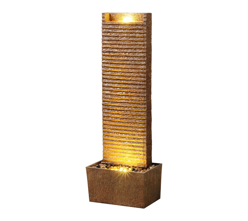 Teamson Home Outdoor Water Fountain with Warm Light — View 4