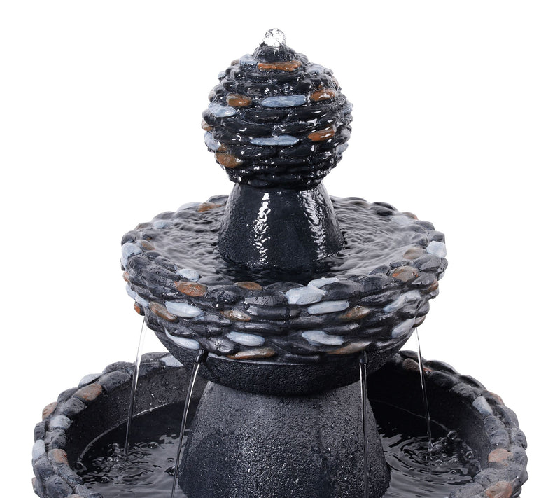 Teamson Home Outdoor 36.5" Pedestal Fountain — View 4