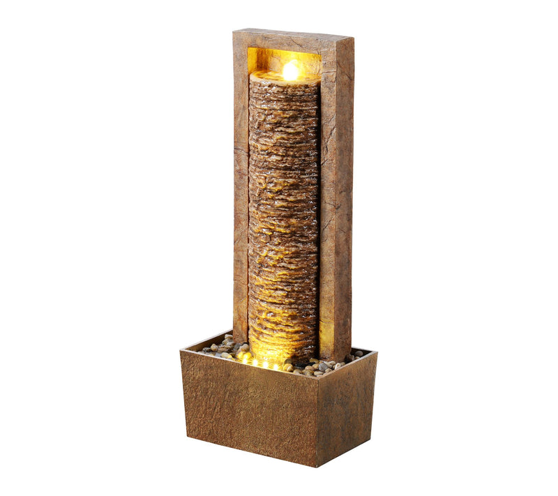 Teamson Home Outdoor 32" Framed Column Water Fountain — View 6