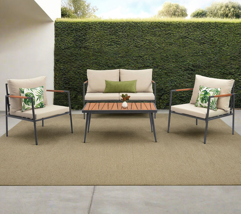 Teamson Home 4-Piece Outdoor Conversation Set — View 8