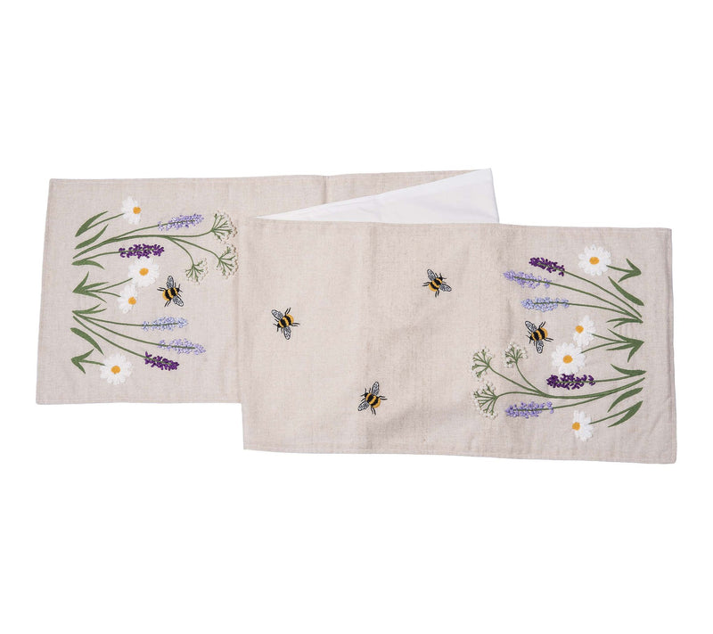 Lavender & Bee Garden Runner by Valerie — View 2