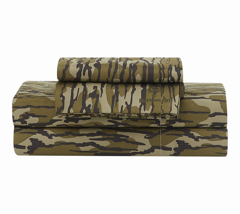 Mossy Oak Bottom Land Queen Sheet Set — View 2