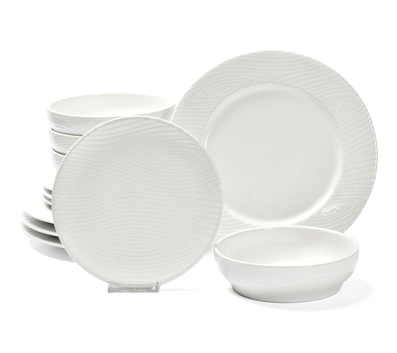 Temp-tations 12-Piece Essential Dinnerware Set — View 9