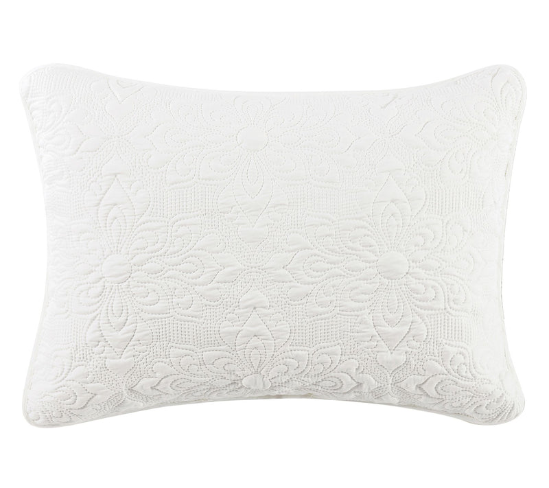 VCNY Home Caroline Embossed Floral Quilt Set, Twin — View 5