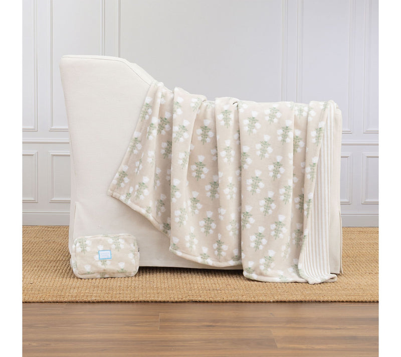 Draper James Reversible 60x70 Velvetsoft Throw — View 14