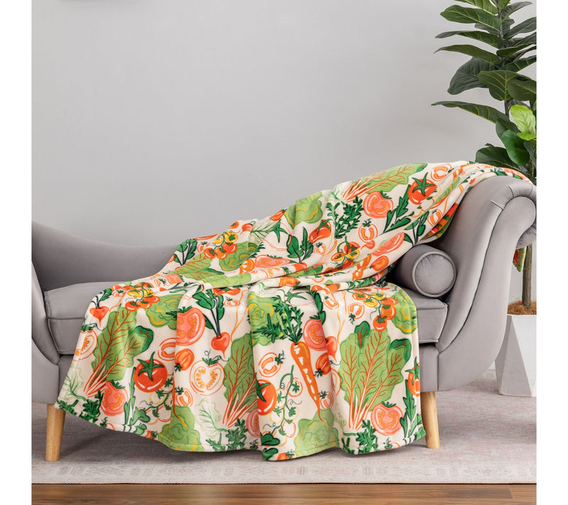 Berkshire Garden 60"x70" Velvetsoft Throw — View 10