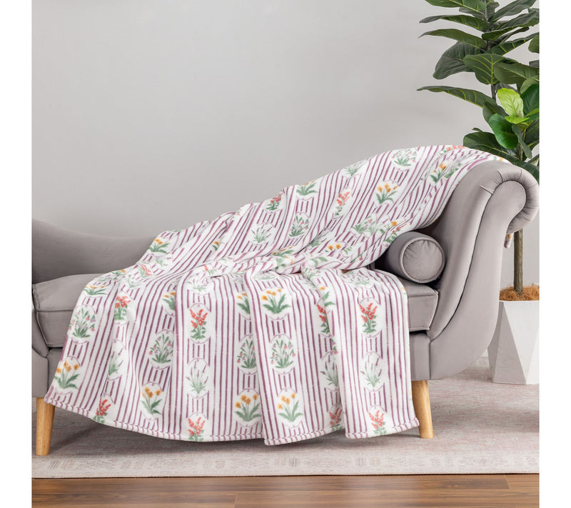 Berkshire Garden 60"x70" Velvetsoft Throw — View 13