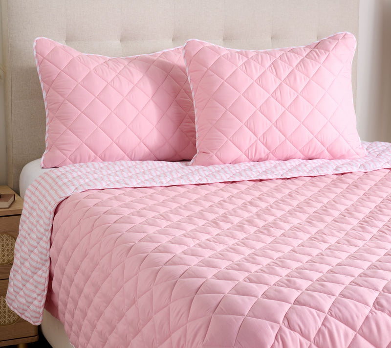 Home Reflections Diamond Quilt & Sham Set-Queen — View 15
