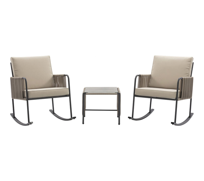 Teamson Home 3 Piece Rocking Chair ConversationSet — View 2