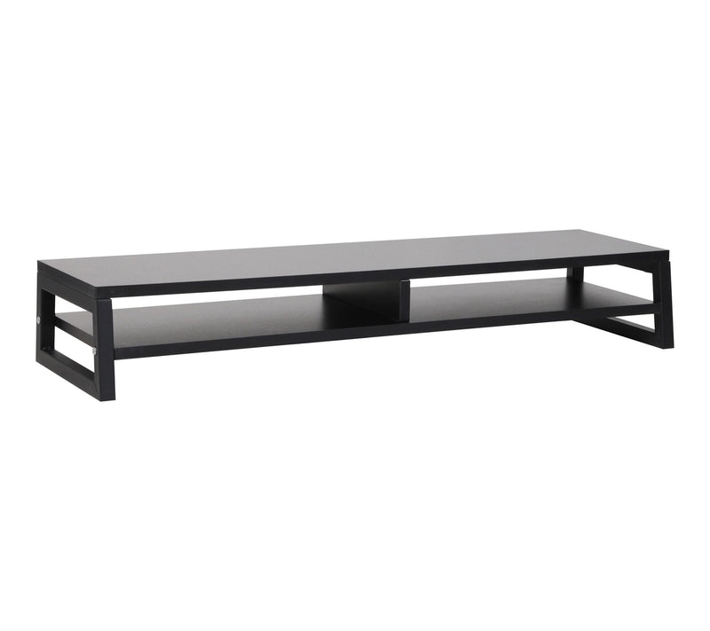 Mind Reader 2-Tier MDF Double Monitor Stand, Dual Screen Riser — View 8