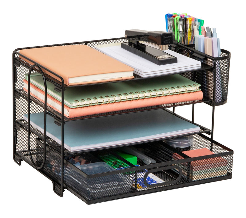 Mind Reader Office Desktop Organizer — View 10