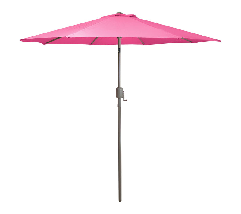 Northlight 9ft Outdoor Patio Market Umbrella w/Crank Pink — Main view