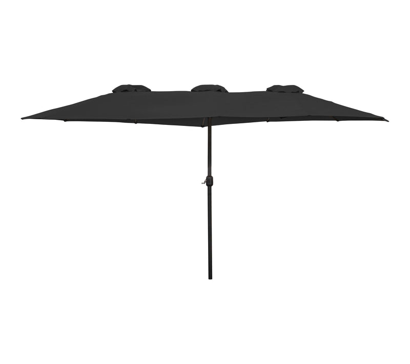 Northlight 15' Patio Market Umbrella w/ Hand Cr ank — View 11