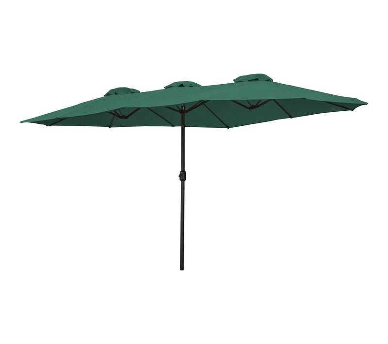 Northlight 15' Patio Market Umbrella w/ Hand Cr ank — View 5