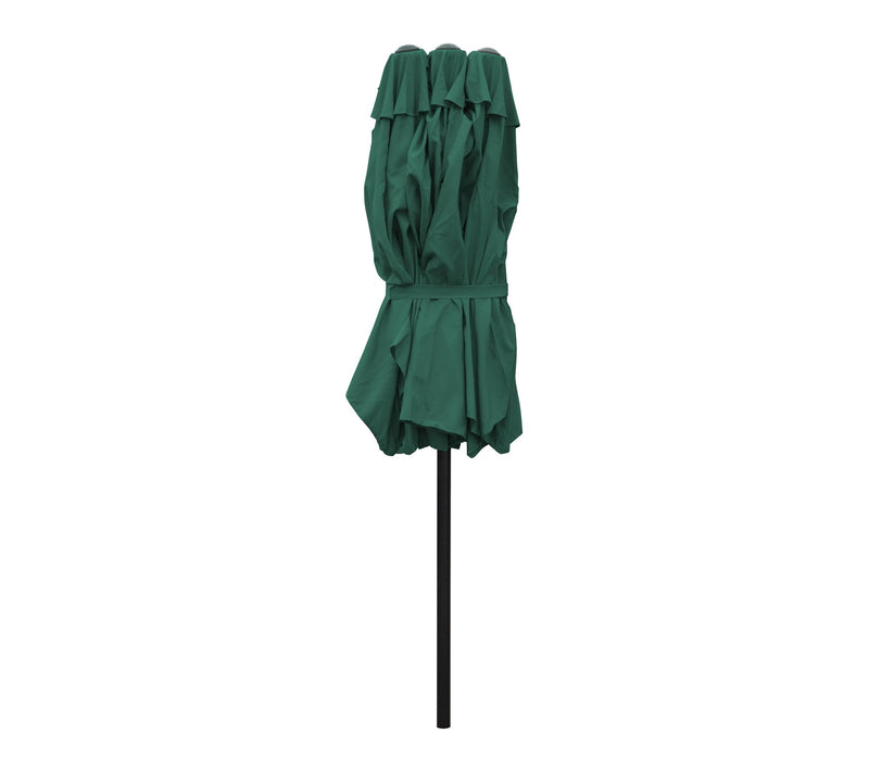 Northlight 15' Patio Market Umbrella w/ Hand Cr ank — View 4