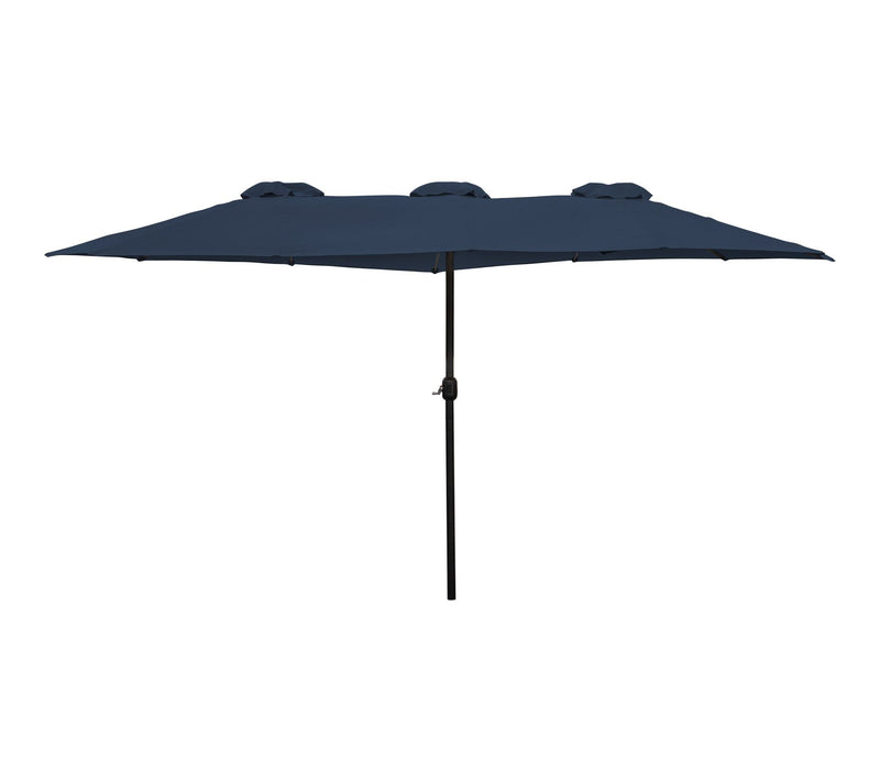 Northlight 15' Patio Market Umbrella w/ Hand Cr ank — View 13