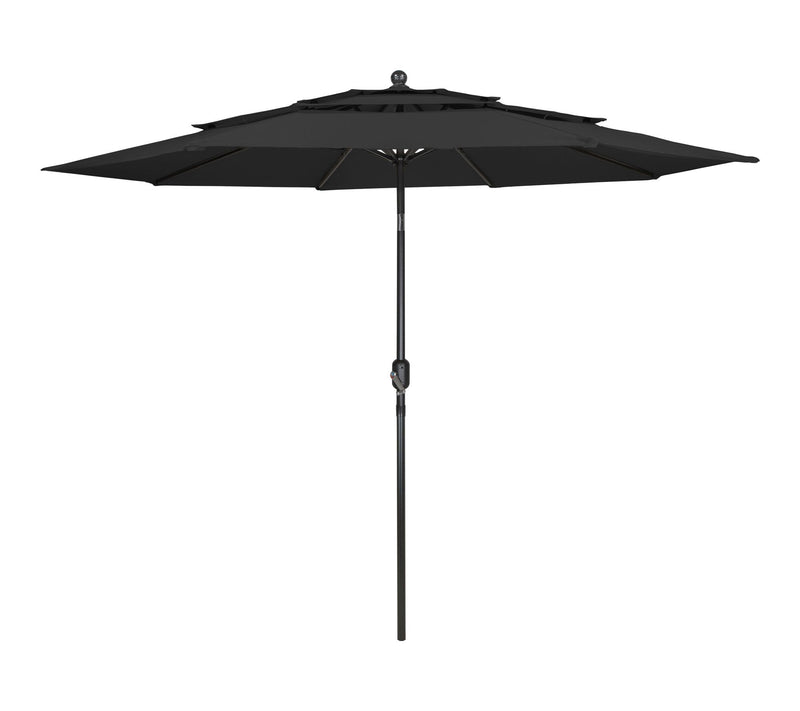 Northlight 9.75ft Patio Market Umbrella w/ Cran k — View 14