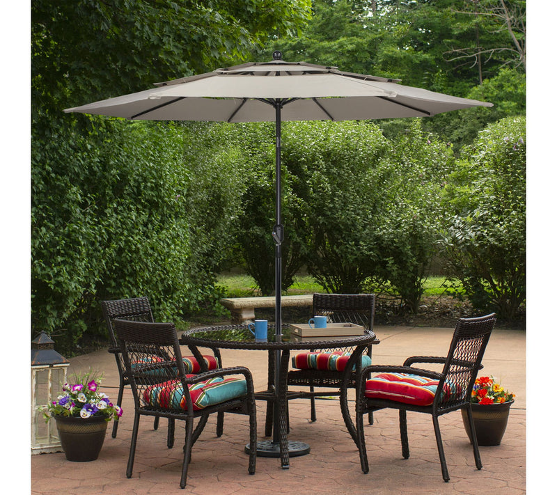 Northlight 9.75ft Patio Market Umbrella w/ Cran k — View 2