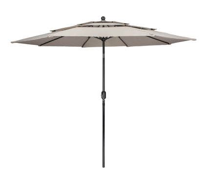 Northlight 9.75ft Patio Market Umbrella w/ Cran k