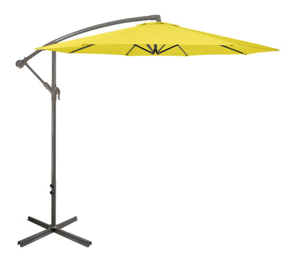 Northlight 10ft Offset Patio Umbrella w/ Hand C rank