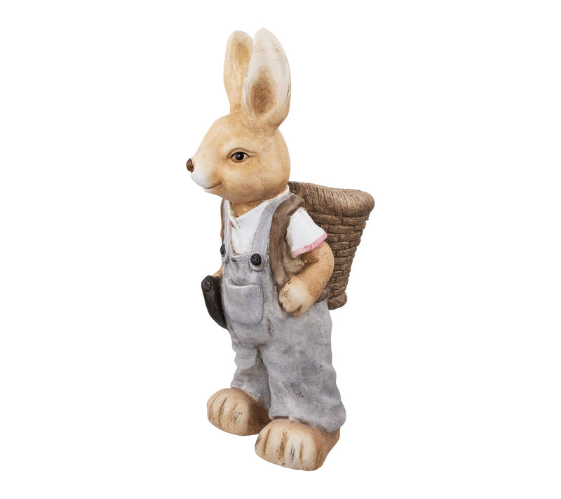 Northlight Boy Rabbit Outdoor Easter Garden Planter - 19.25" — View 4