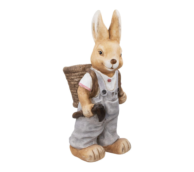 Northlight Boy Rabbit Outdoor Easter Garden Planter - 19.25" — View 7