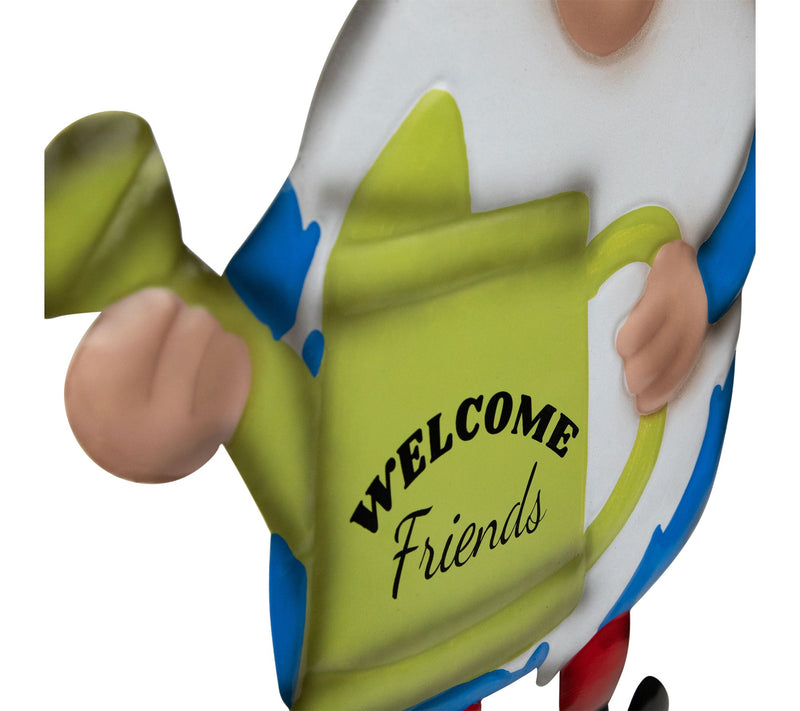 Northlight Welcome Friends Gnome Garden Stake 22" Orange — View 4