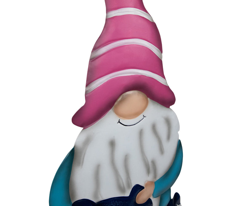 Northlight Gardening Gnome Yard Sign Garden Stake - Blue — View 3