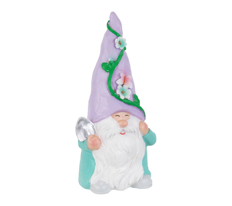 Northlight 8" Happy Gardening Gnome with ShovelGarden Statue — View 3