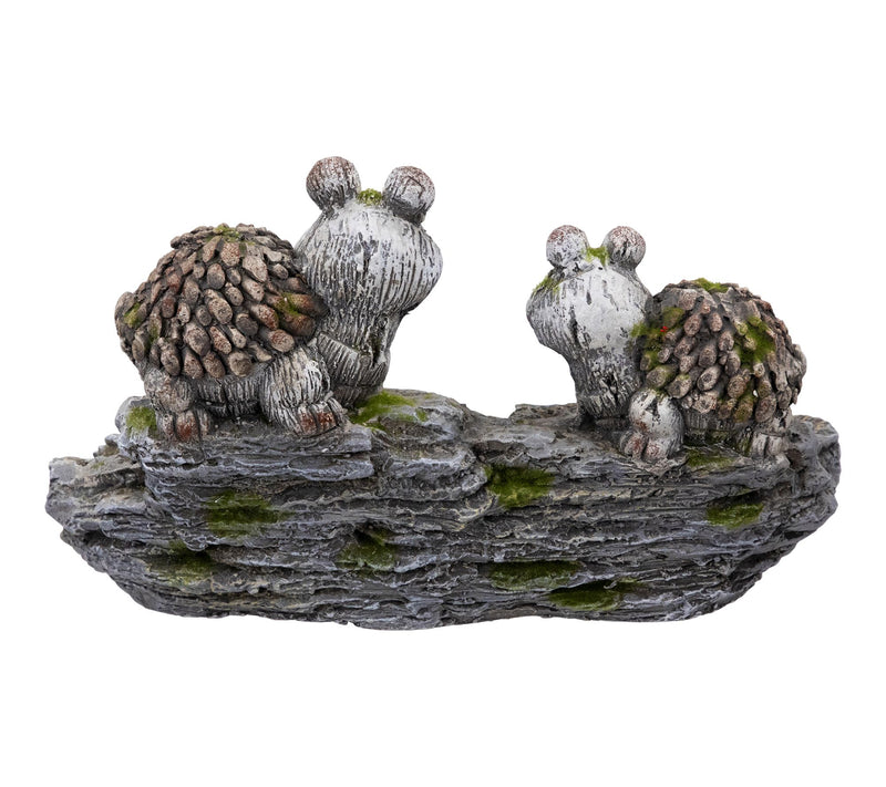 Northlight Turtle Couple Outdoor Garden Bird Bath - 11.75" — View 5