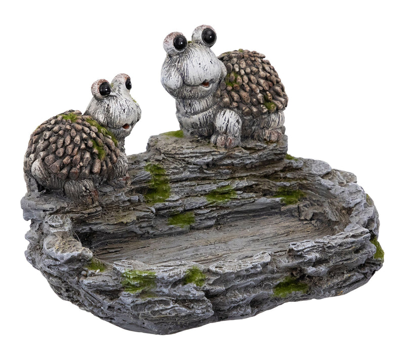 Northlight Turtle Couple Outdoor Garden Bird Bath - 11.75" — View 4