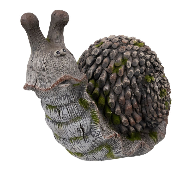 Northlight Slowpoke Snail Outdoor Garden Statue- 15" — View 3