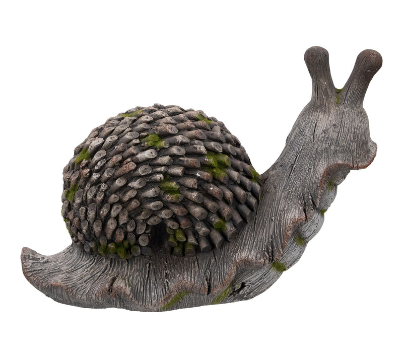 Northlight Slowpoke Snail Outdoor Garden Statue- 15" — View 4