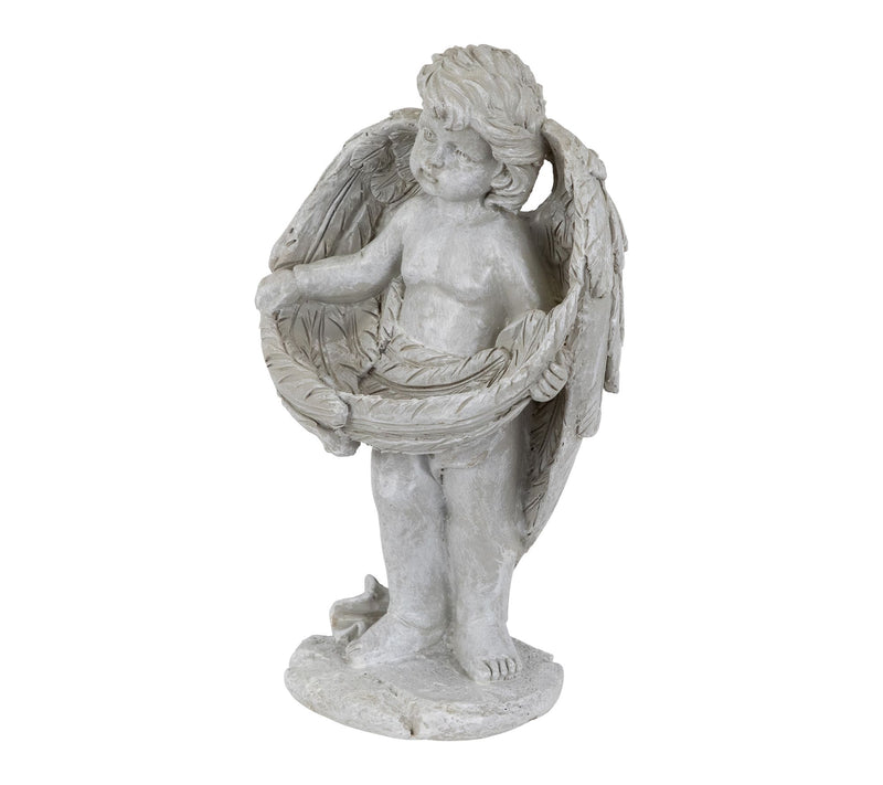Northlight Cherub Wrapped in Wings Outdoor Garden Statue - 8" — View 3