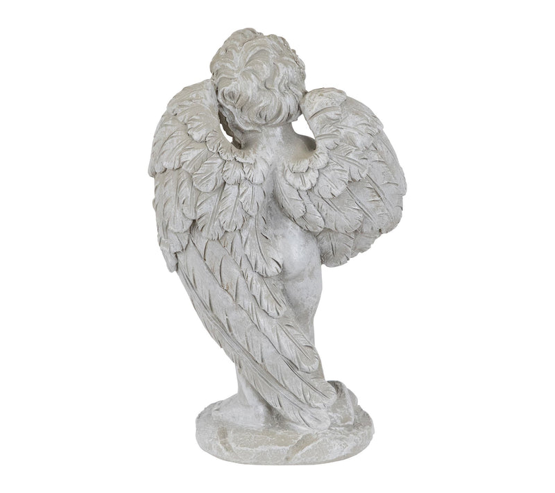 Northlight Cherub Wrapped in Wings Outdoor Garden Statue - 8" — View 4